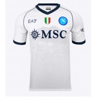 Camisa de Futebol SSC Napoli Frank Anguissa #99 Equipamento Secundário 2023-24 Manga Curta